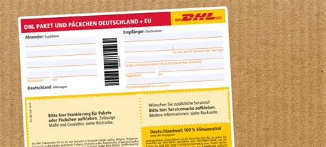 dhl päckchen sendung.